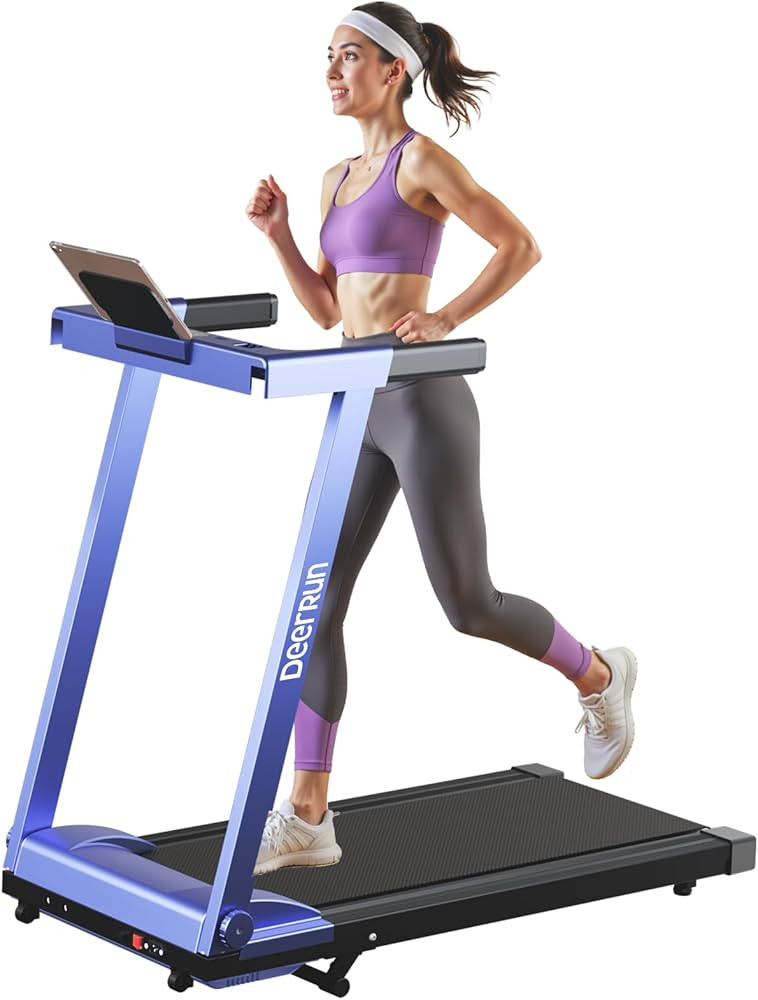 DeerRun Treadmills for Home with Incline and Handles, 3.0 HP Foldable Treadmill for Small Spaces,... | Amazon (US)