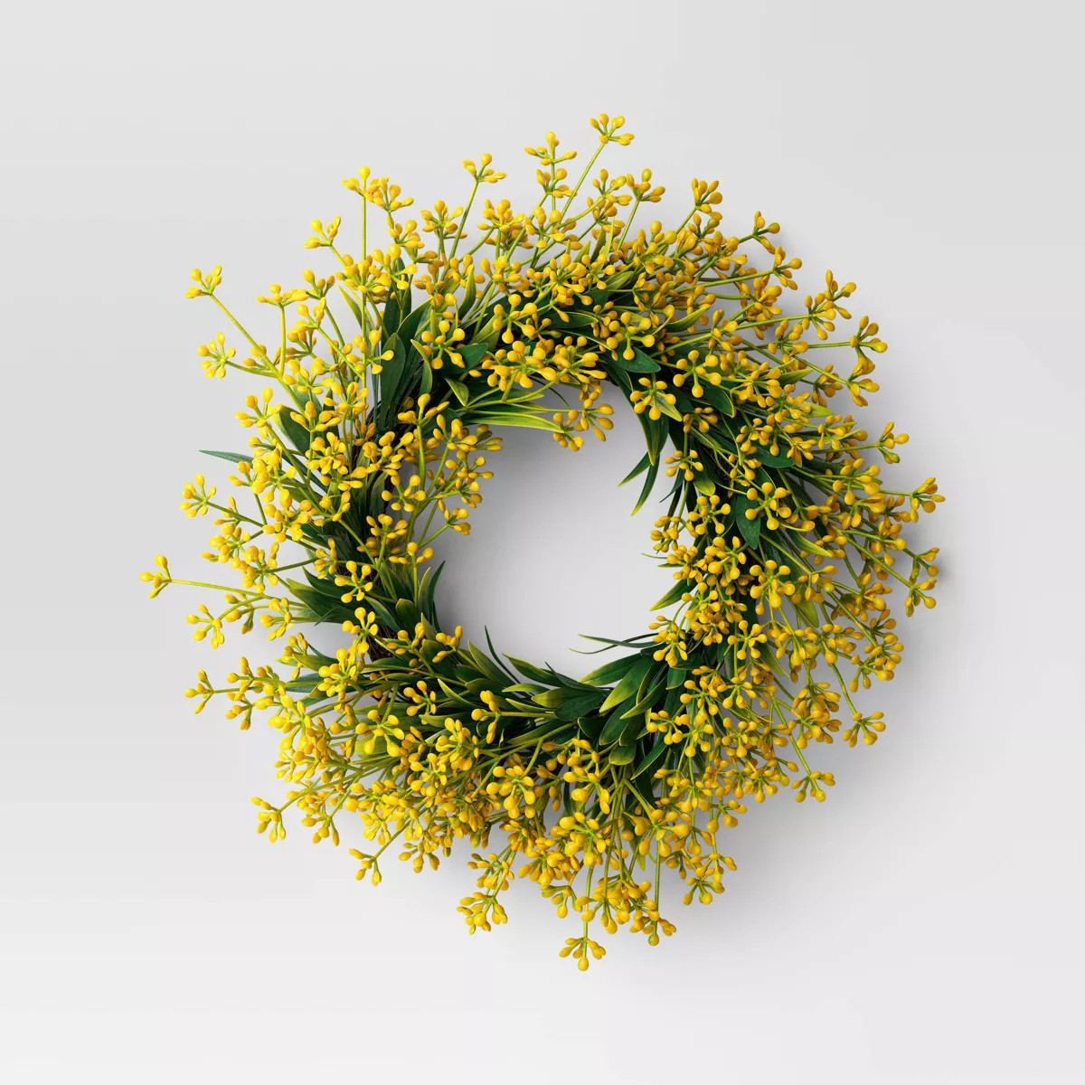 Yellow Seeded Mini Wreath - Room Essentials™ | Target