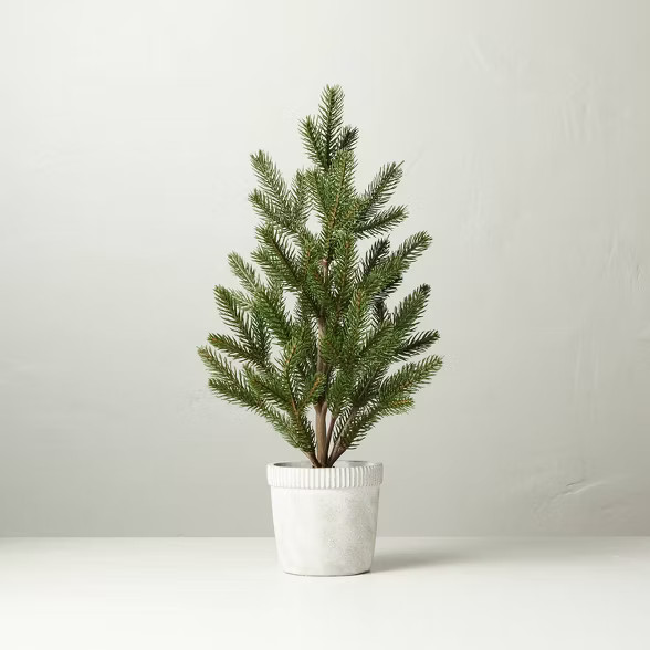 Target/Home/Home Decor/Artificial Flowers & Plants/Artificial Plants‎Faux Pine Tree in Washed C... | Target