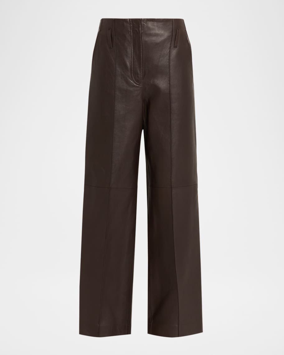 A.L.C. Liam Leather Pants | Neiman Marcus