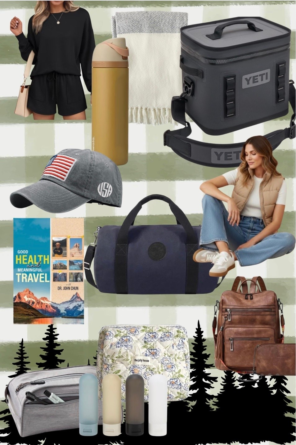 Travel Essentials Mood Board| Cozy Airport Style, Road Trip Must Haves & Weekend Getaway

#LTKmomlife #LTKHome #LTKTravel
