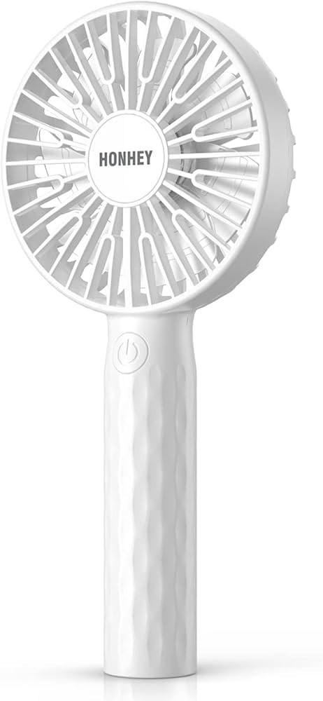 HonHey Handheld Fan Super Mini Personal Fan with Rechargeable Battery Operated and 3 Adjustable S... | Amazon (US)