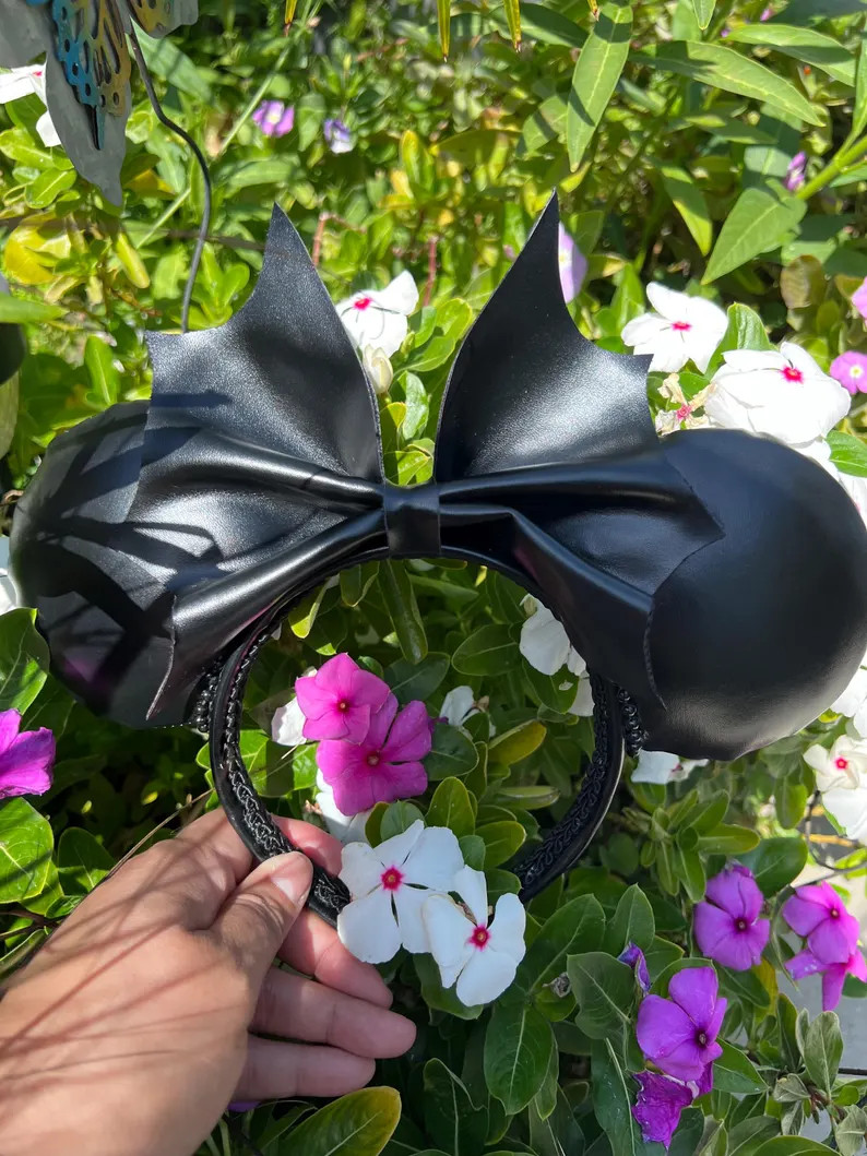 Bat Bow Halloween |Inspired Minnie Ears| | Etsy (Global)