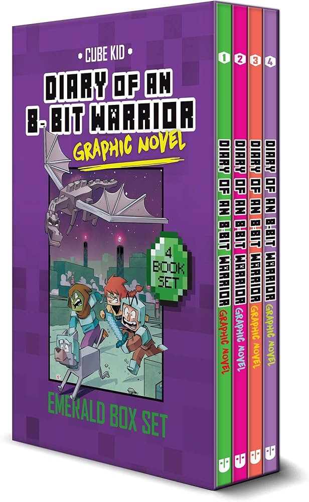 Diary of an 8-Bit Warrior Graphic Novel Emerald Box Set (8-Bit Warrior Graphic Novels) | Amazon (US)