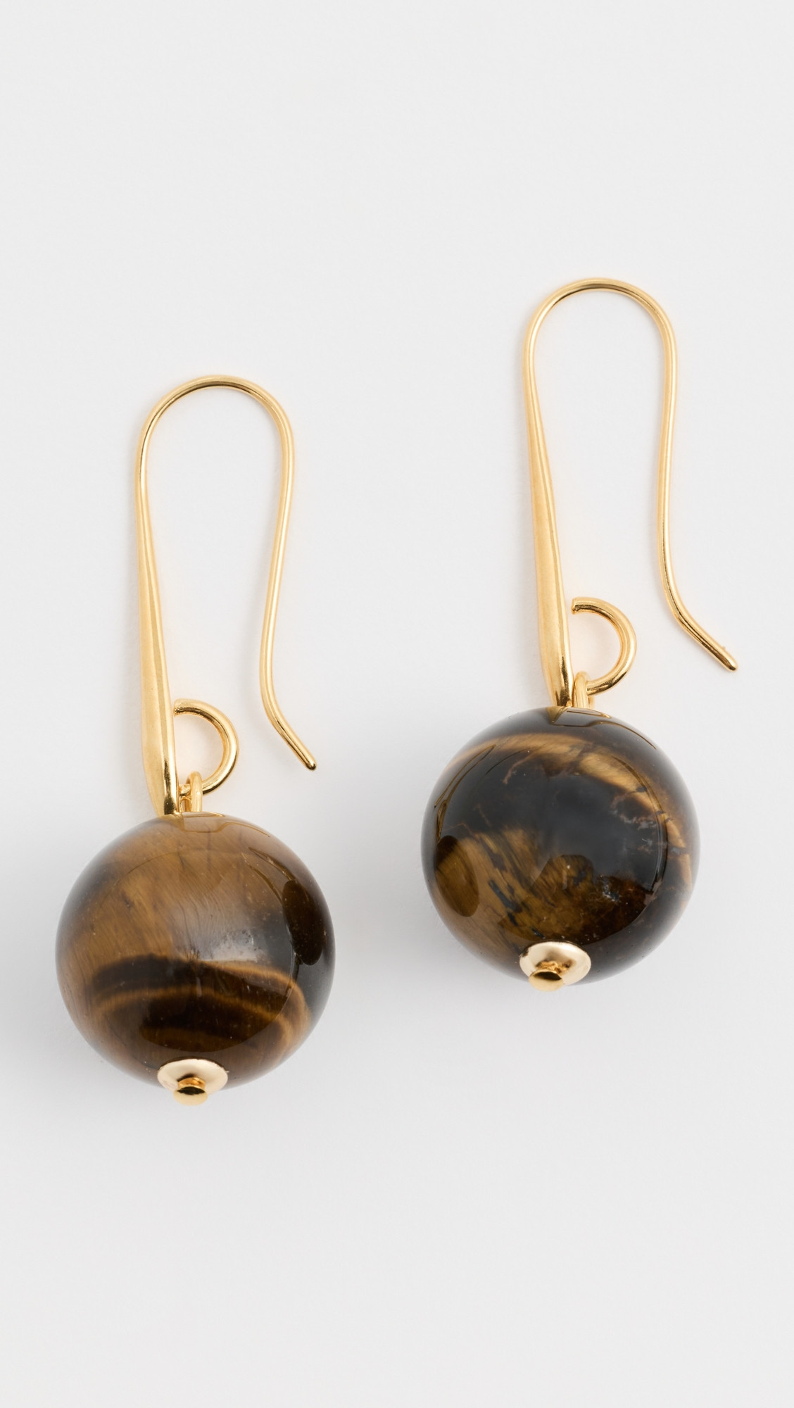 Jennifer Behr Serenity Earrings Tiger's Eye One Size | Shopbop