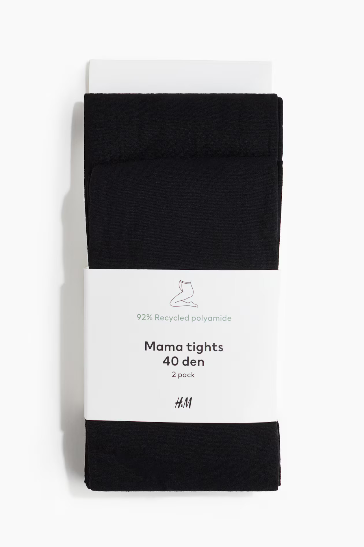 MAMA Collant 40 den, 2 pz - Nero - DONNA | H&M IT | H&M (FR, IT, ES, PT, BE)
