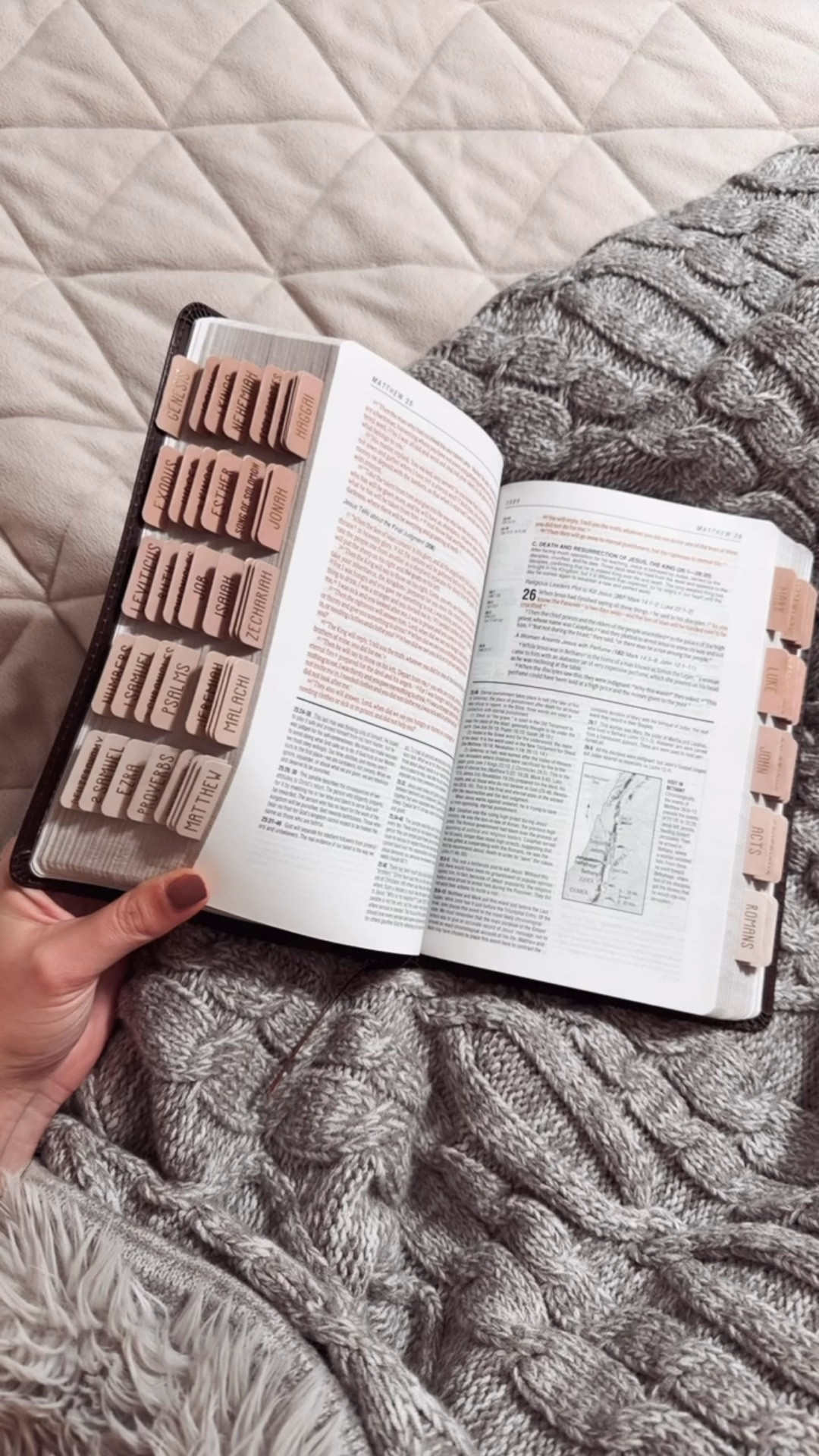 Linking my Bible tabs 📖✝️