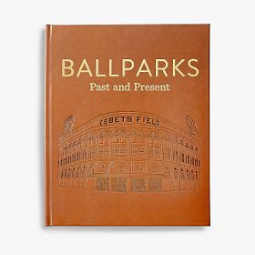 Ballparks Leather-Bound Book | Pottery Barn Teen