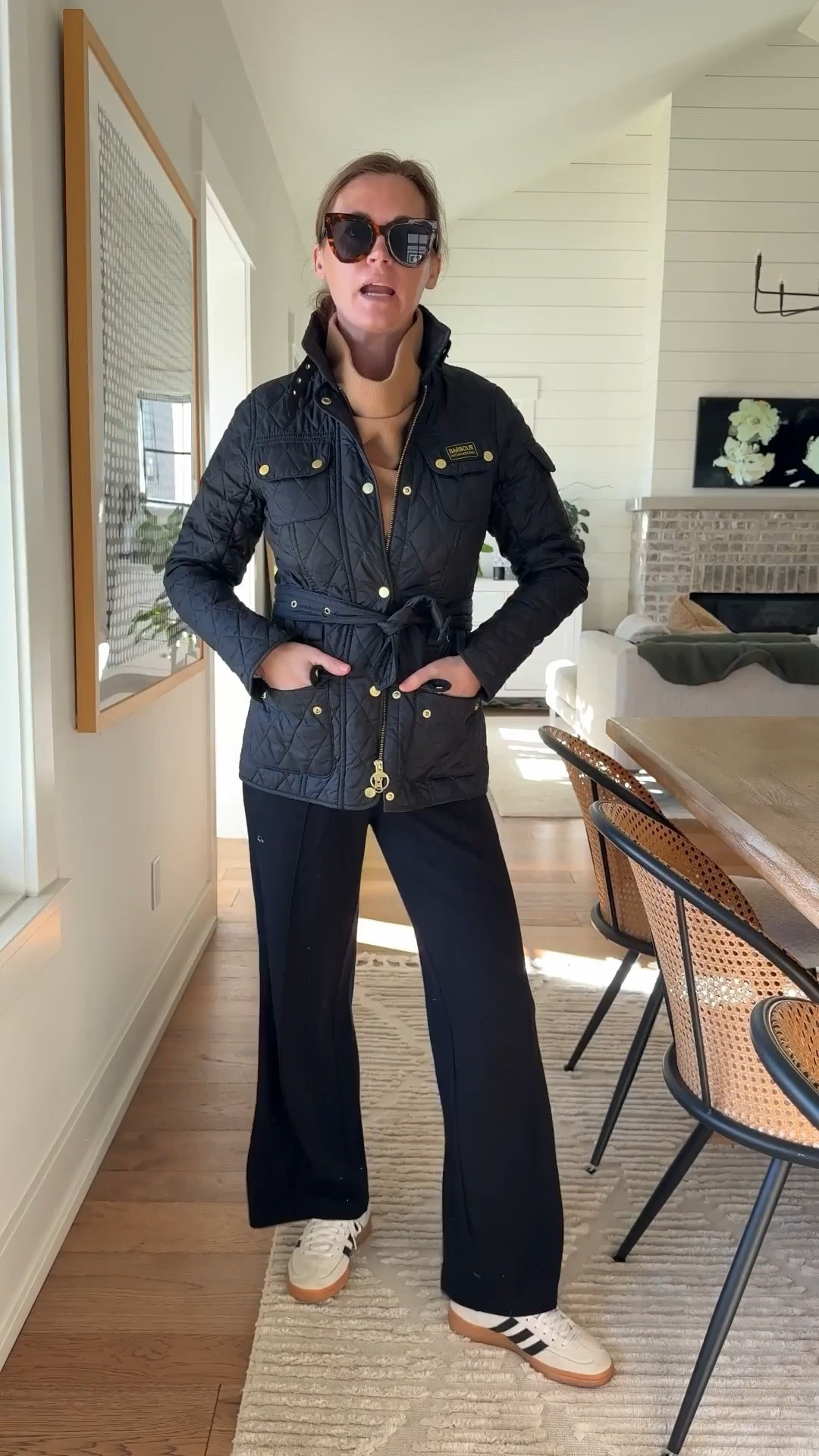 Pants size XS
Top size small
Jacket linked similar 

#LTKootd #LTKgrwm #LTKdayinmylife