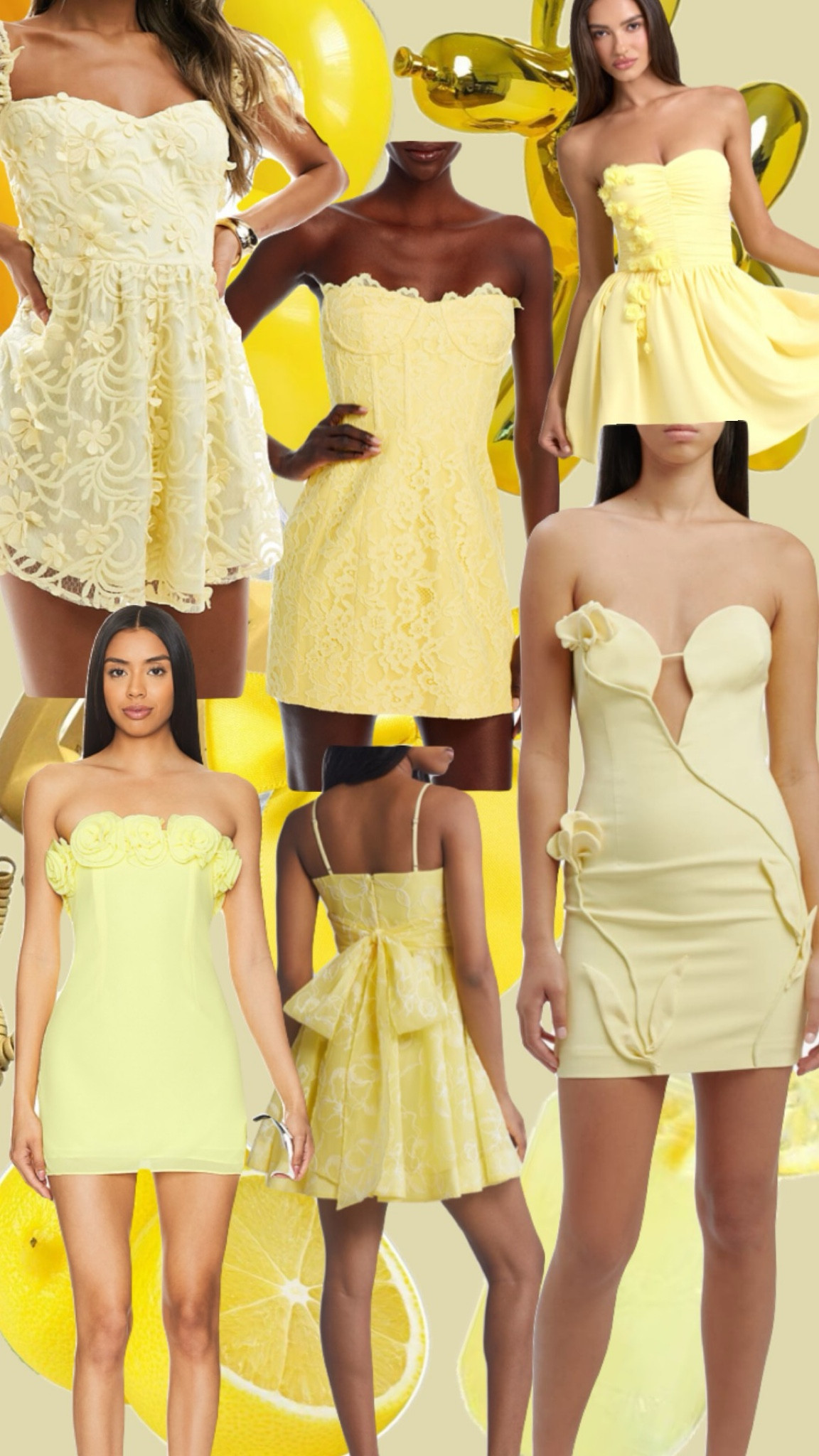 Yellow Hoco Dress Inspo!💛💐⭐️💝

#LTKStyleTip #LTKSummerSales #LTKParties