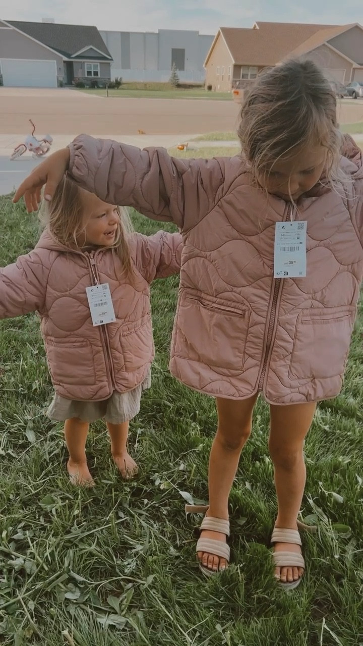 Back to school shopping for the girls! (Ages 2 + 4)