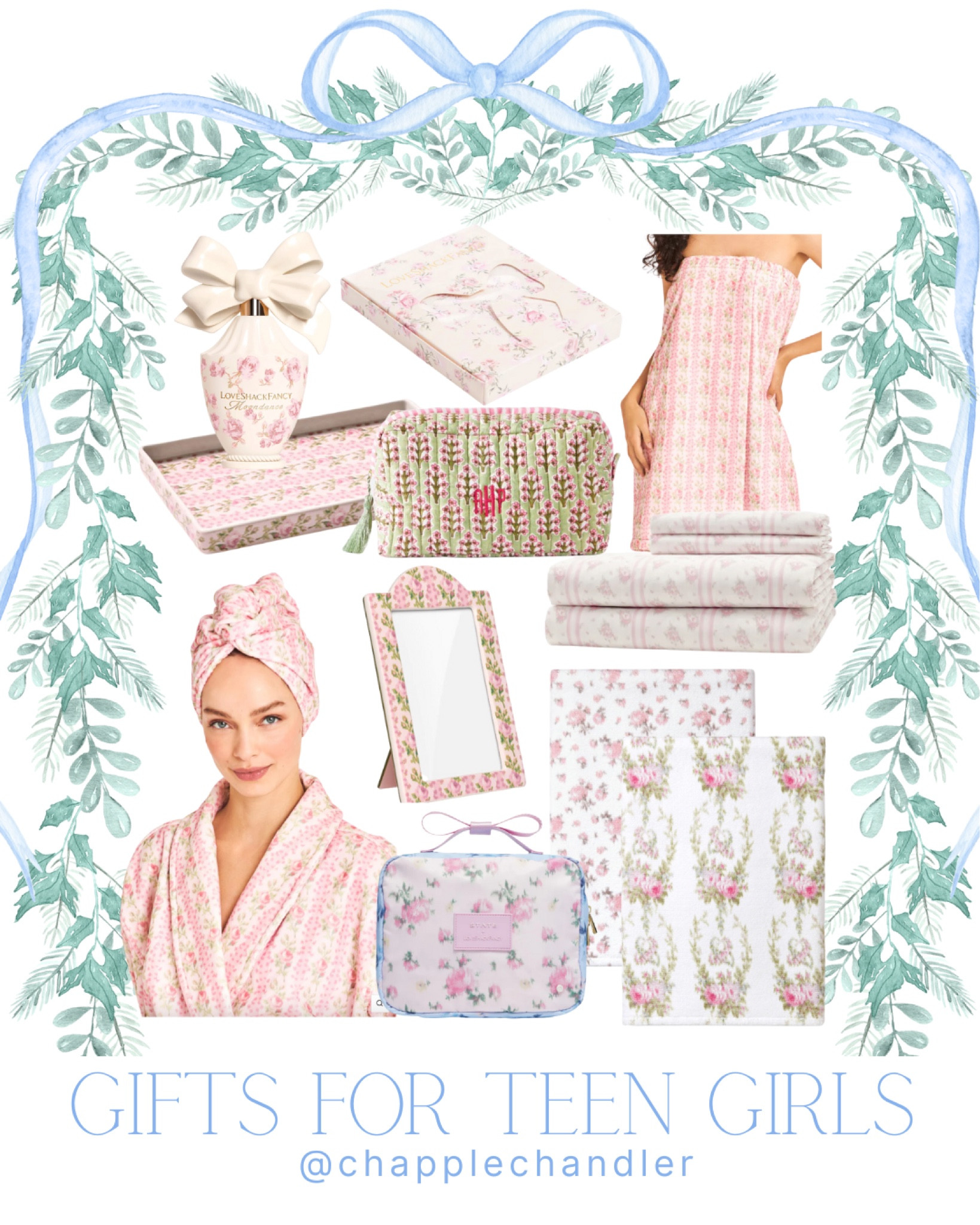 Gift Guide for Teenage Girls to College Age Girls! These gifts are perfect for the preppy teen! 

Grandmillennial Love Shack Fancy Home Beauty Fragrance Perfume 

#LTKGiftGuide #LTKfindsunder100 #LTKfindsunder50