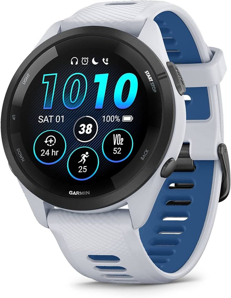 Garmin Forerunner 265 Running Smartwatch, Colorful AMOLED Display, Training Metrics and Recovery ... | Amazon (US)