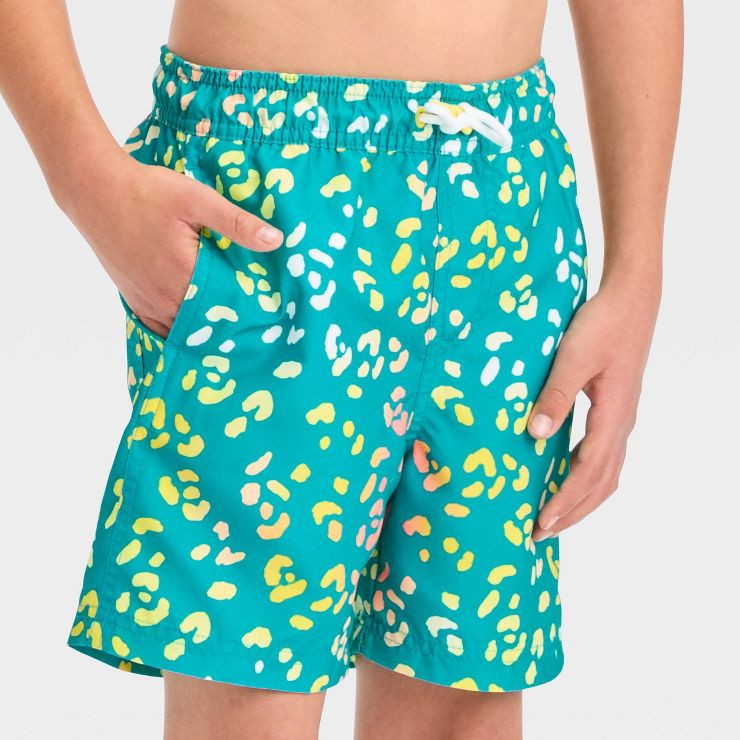 Boys' Animal Icon Swim Shorts - Cat & Jack™ | Target
