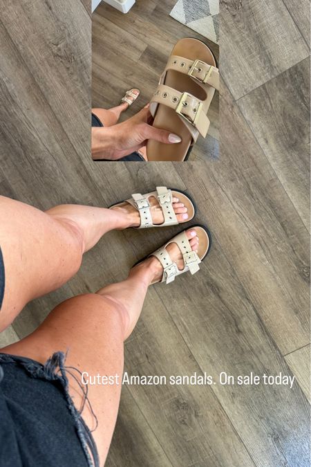 Cutest Amazon sandals with a Birkenstock vibe. On sale today 
Amazon fashion 

#LTKSaleAlert #LTKStyleTip #LTKShoeCrush