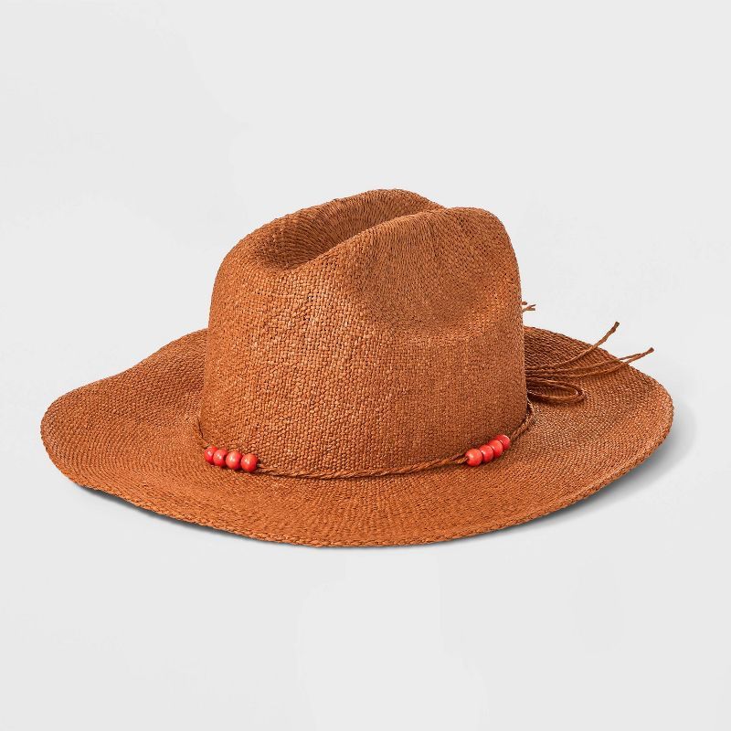 Two-Tone Straw Western Hat - Universal Thread™ | Target