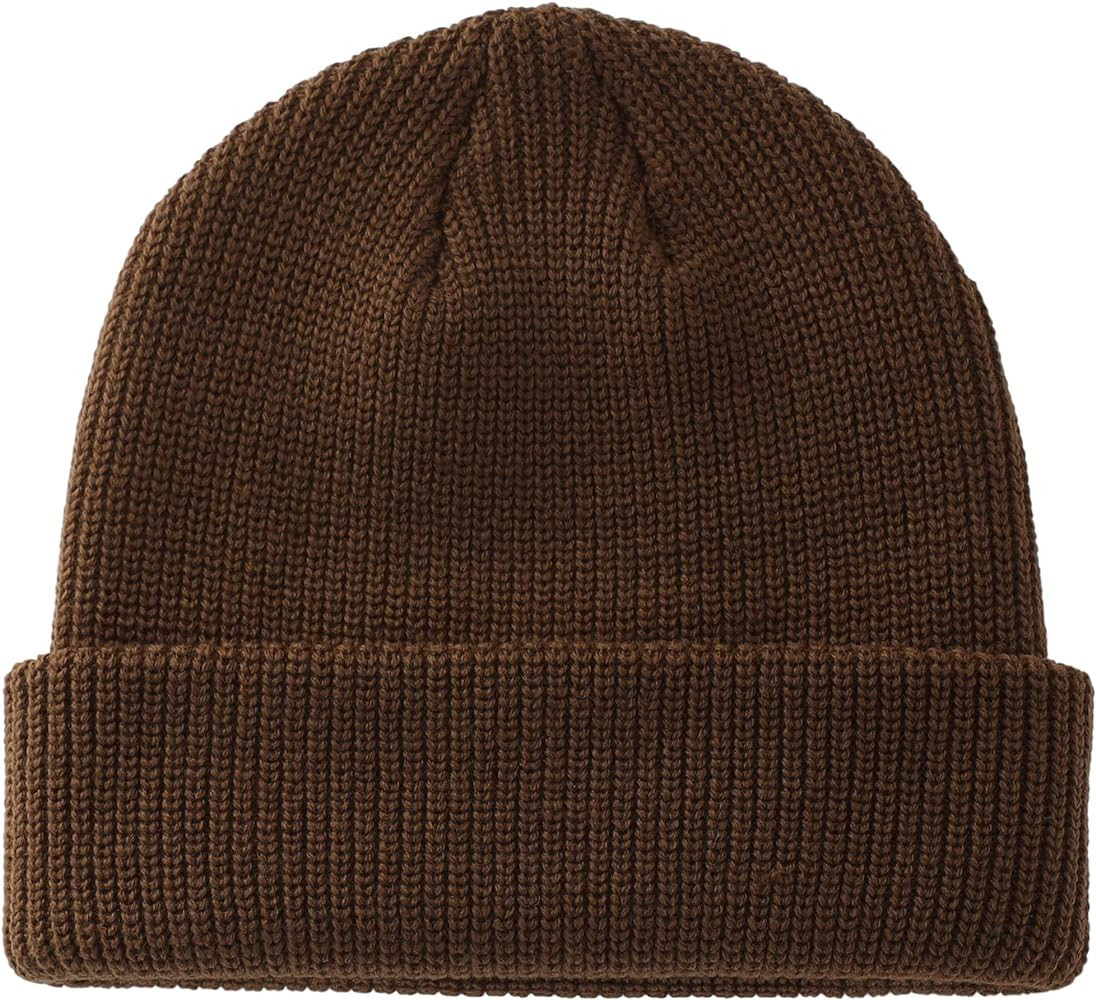 Connectyle Classic Men's Warm Winter Hats Acrylic Knit Cuff Beanie Cap Daily Beanie Hat | Amazon (US)