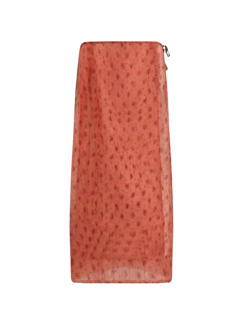 GANNI Printed Skirt | Red | FARFETCH UK | Farfetch Global