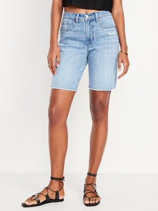 High-Waisted OG Jean Shorts -- 9-inch inseam | Old Navy (US)