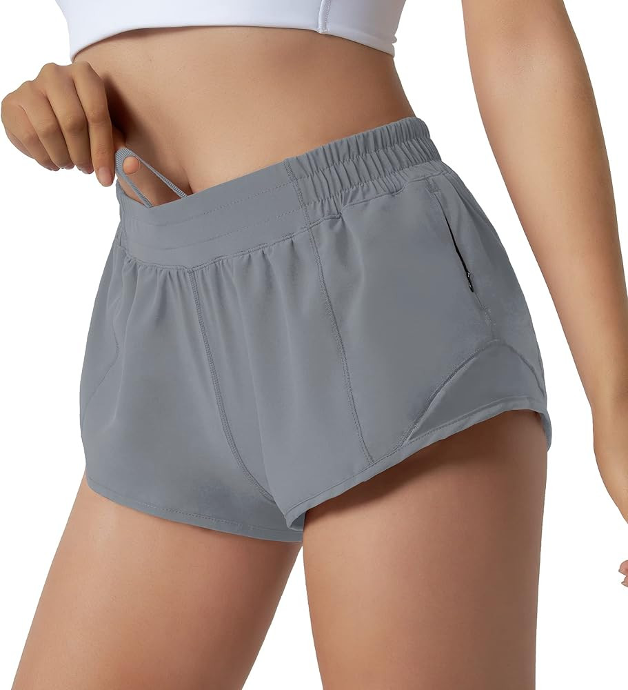 Aurefin Running Shorts for Women,Quick Dry Athletic Sports Shorts Lightweight Active Workout Gym ... | Amazon (US)