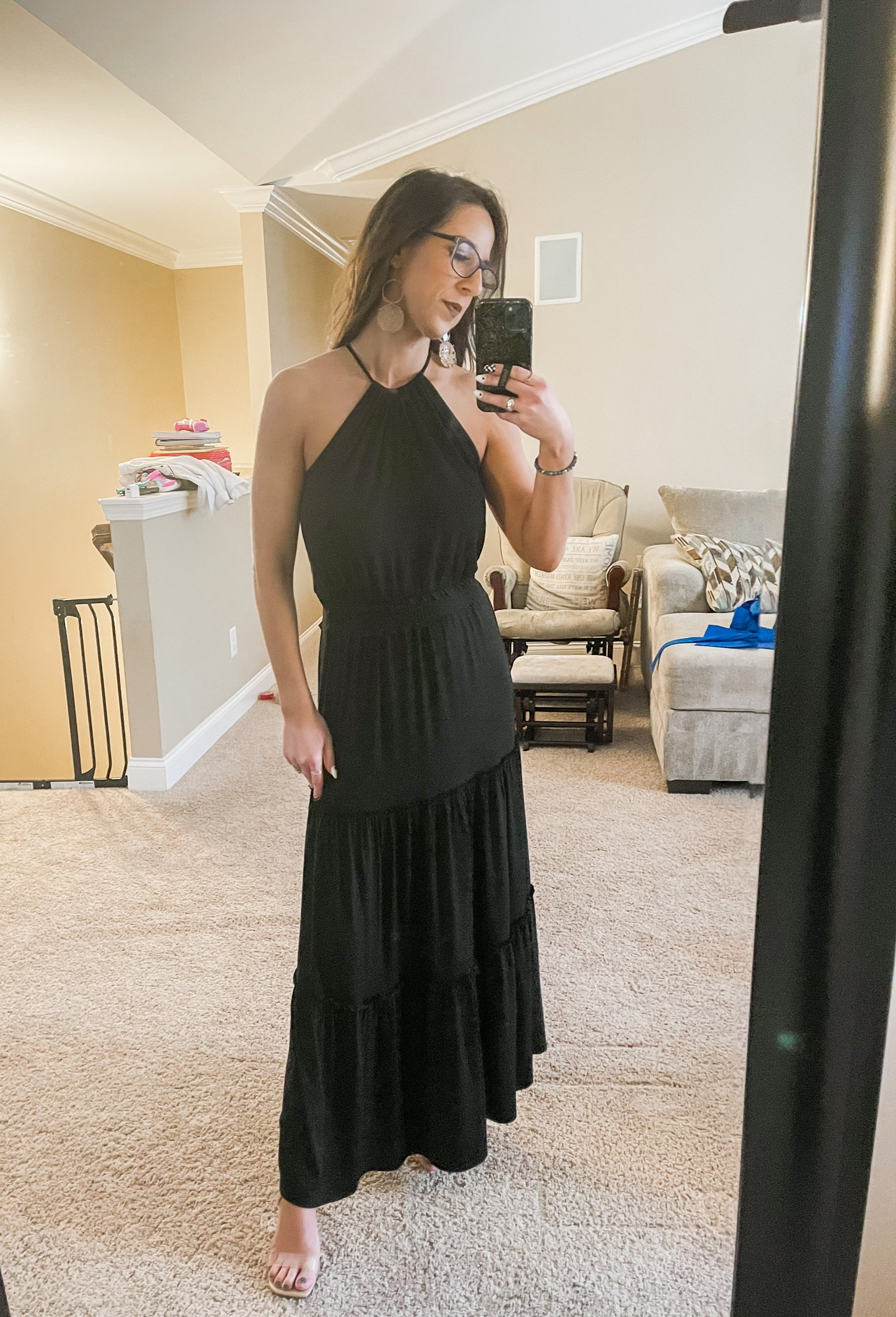 The comfiest maxi dress I’ve ever worn! So so flattering! Love the back! Wearing a small and I’m 5’5 

#LTKSale #LTKsalealert #LTKunder50
