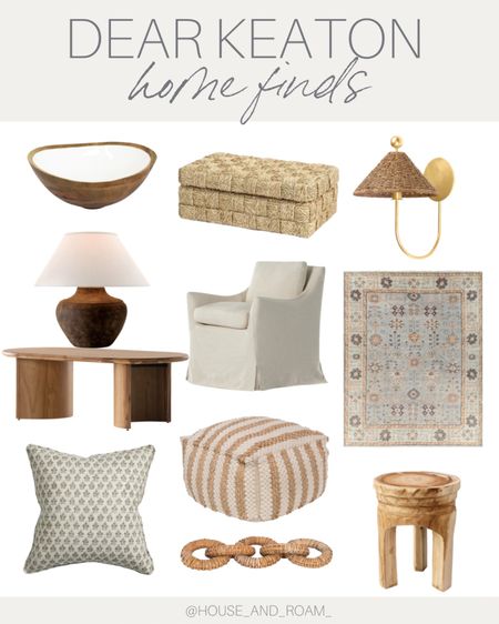 Rounded up my favorite neutral home finds from Dear Keaton! Area rug, table lamp, neutral home decor, accent chair, throw pillows and more!

#LTKFind #LTKhome