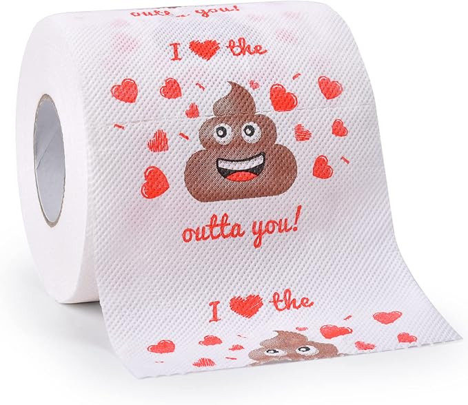 Valentines Day Gifts for Him Her, Romantic Novelty Gifts Toilet Paper, Funny Gag Gifts for Adults... | Amazon (US)