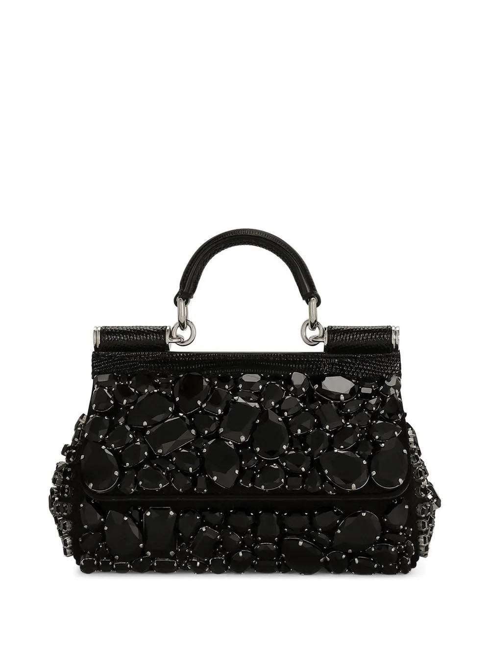 Dolce & Gabbana KIM DOLCE&GABBANA Small Sicily Gemstone Shoulder Bag - Farfetch | Farfetch Global