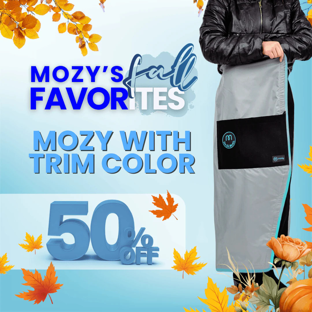 CLEARANCE Mozy Wearable & Weatherproof Thermal Wrap With Trim Colors | Mozy