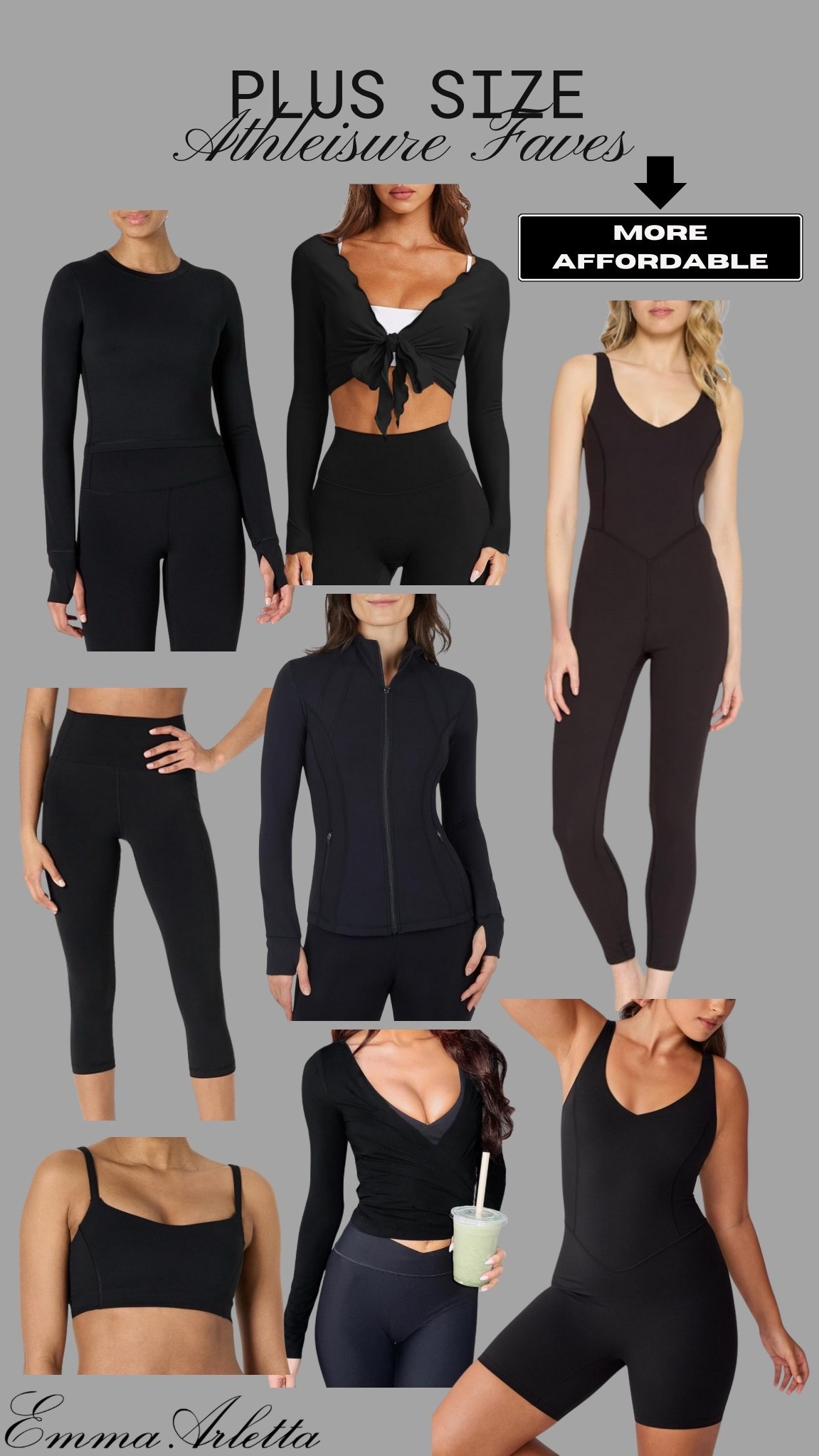 Affordable athleisure faves 🫶🏼

#athleisure #workoutoutfit #jumpsuit #workoutset

#LTKActive #LTKPlusSize #LTKStyleTip