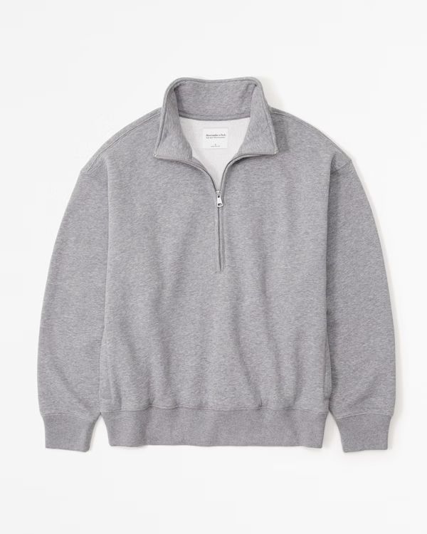 Essential Vintage Sunday Half-Zip | Abercrombie & Fitch (US)