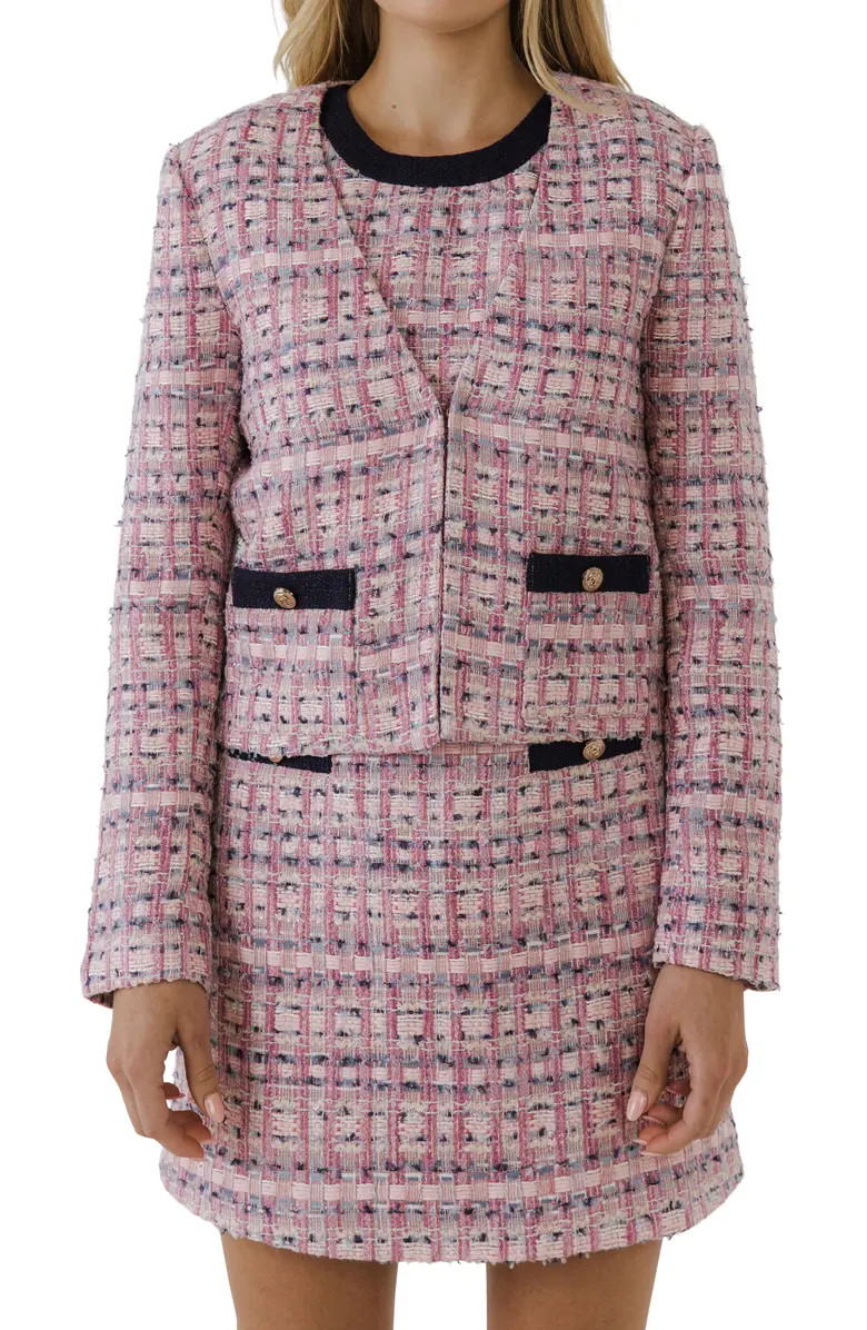 Endless Rose Tweed Jacket | Nordstrom | Nordstrom