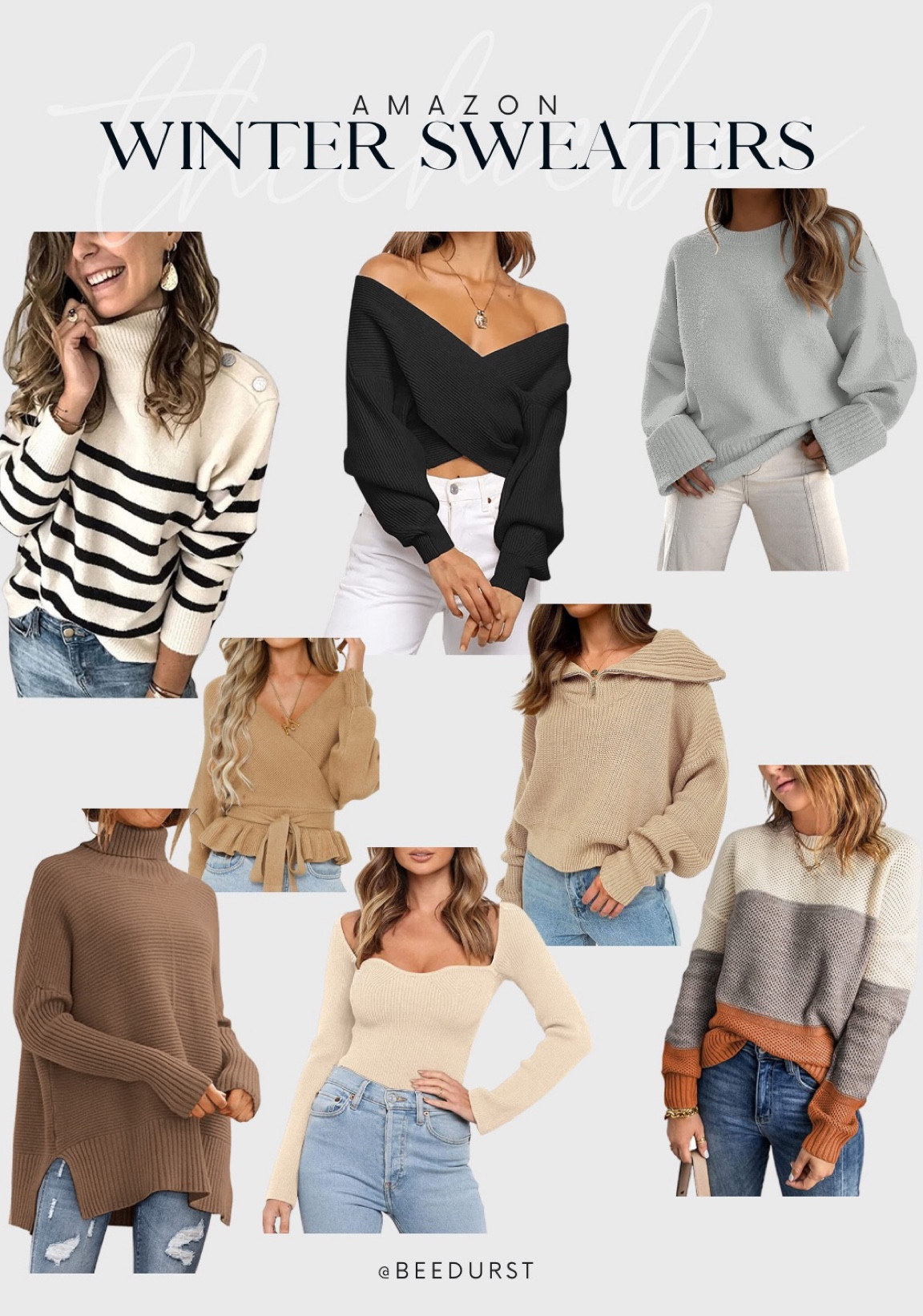 I’ve found some some of the most perfect, affordable sweaters for winter! 

Sweater, winter, cozy sweater, affordable, 

#LTKstyletip #LTKunder100 #LTKSeasonal