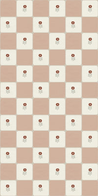 Flora Vintage Check - Traditional / 2 x 12 ft / Charcoal -- 646361 | Chasing Paper