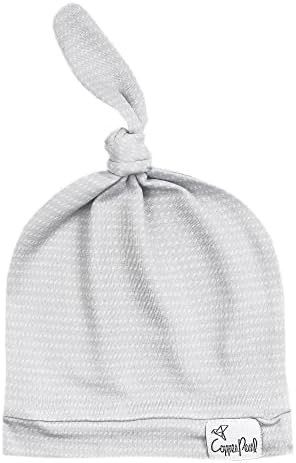 Copper Pearl Baby Beanie Hat Top Knot Stretchy Soft Taylor | Amazon (US)