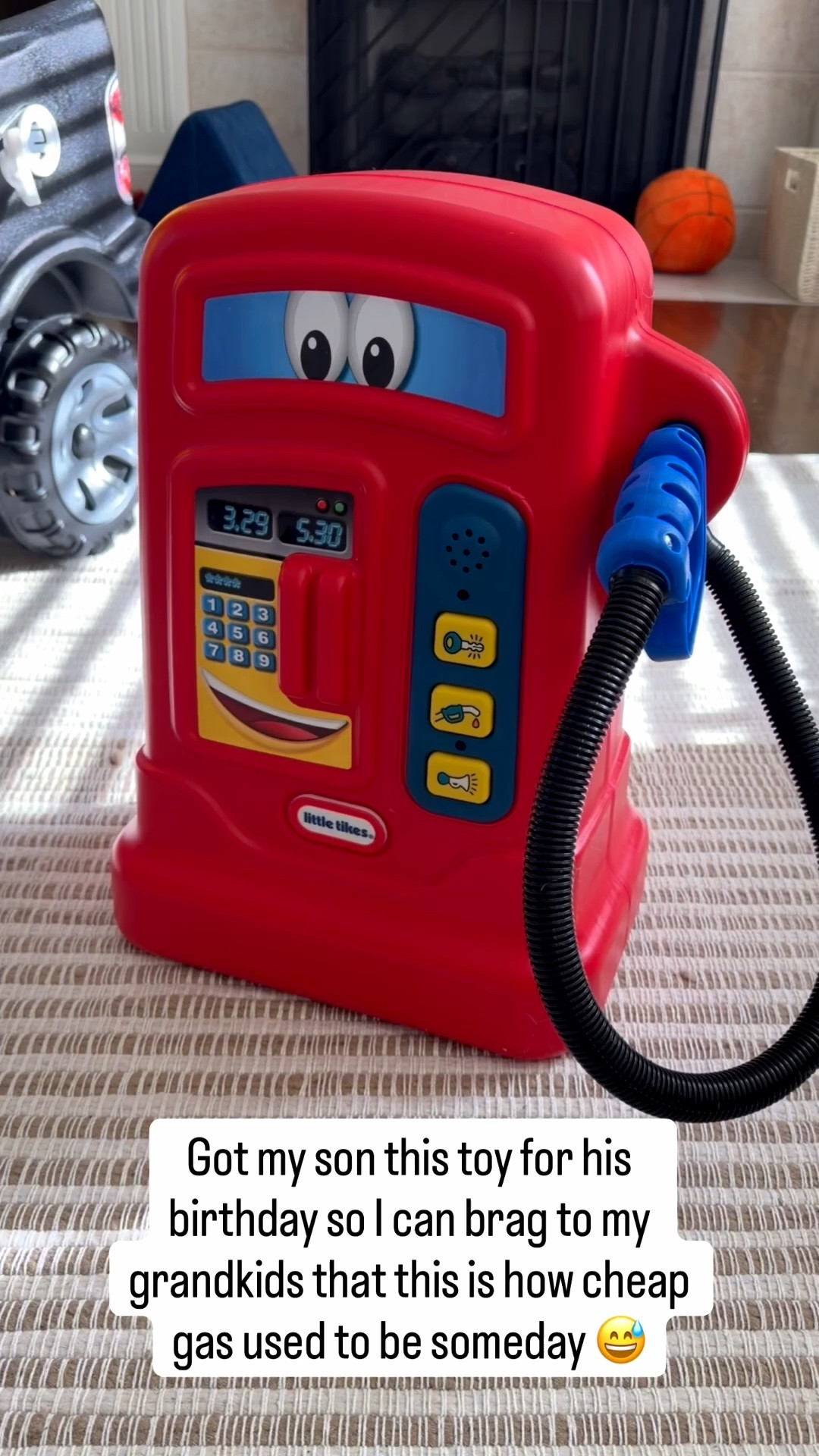 How cute is the gas pump for a cozy coupe? 

#LTKKids #LTKdayinmylife