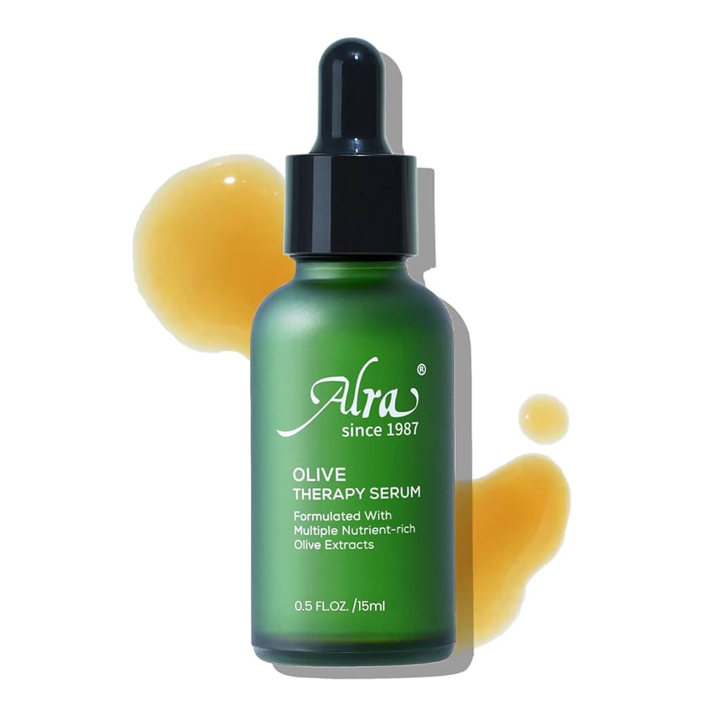 Alra Olive Therapy Serum for Face, Acne Treatment for Face with 22% Olive Extracts, Face Serum Re... | Amazon (US)
