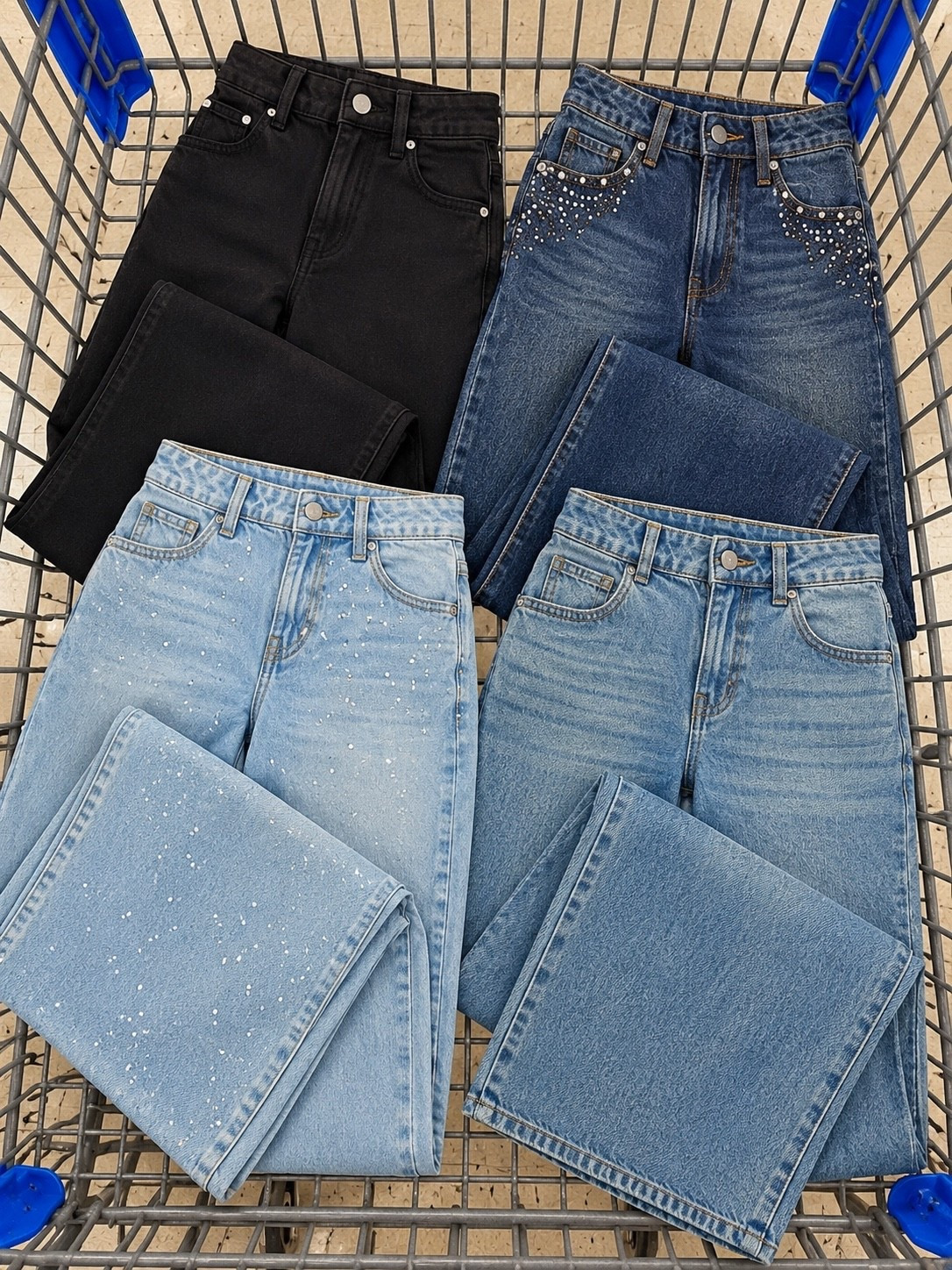 New denim jeans from Walmart!!
