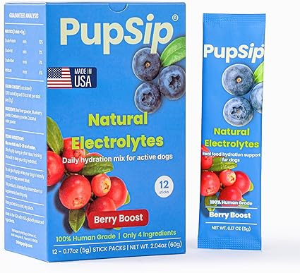 Dog Electrolytes – Hydration Support for Heat, Travel & Exercise – Helps Prevent Dehydration ... | Amazon (US)