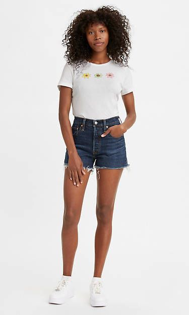 501® Original High-Rise Women's Shorts | LEVI'S (US)