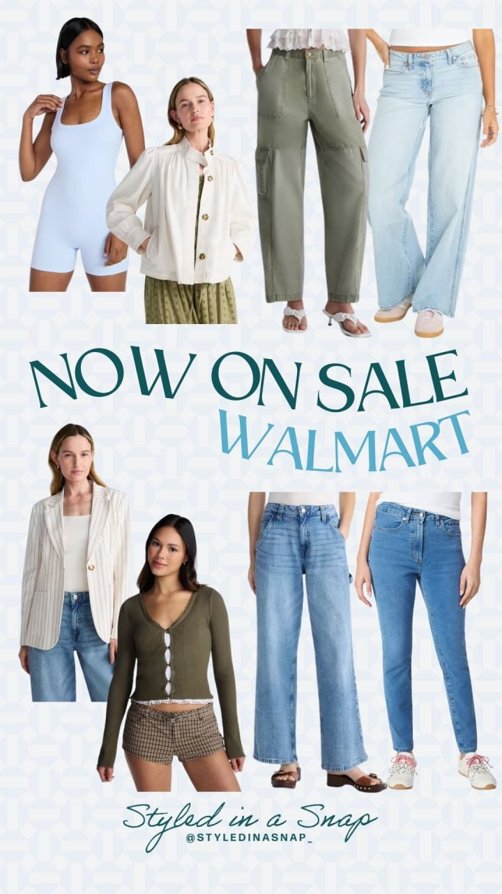 Walmart now on sale 🚨 Cargo pants, wide-leg jeans, and layering blazers marked down for the season!

// Walmart Sale, Walmart Deals, Walmart Fashion Finds, Walmart Womens Fashion, Walmart Outfits
 

 #LTKgrwm #LTKootd #LTKSaleAlert