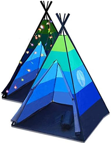 LimitlessFunN Teepee Kids Play Tent Bonus Star Lights & Carrying Case for Girls & Boys, Indoor & Out | Amazon (US)