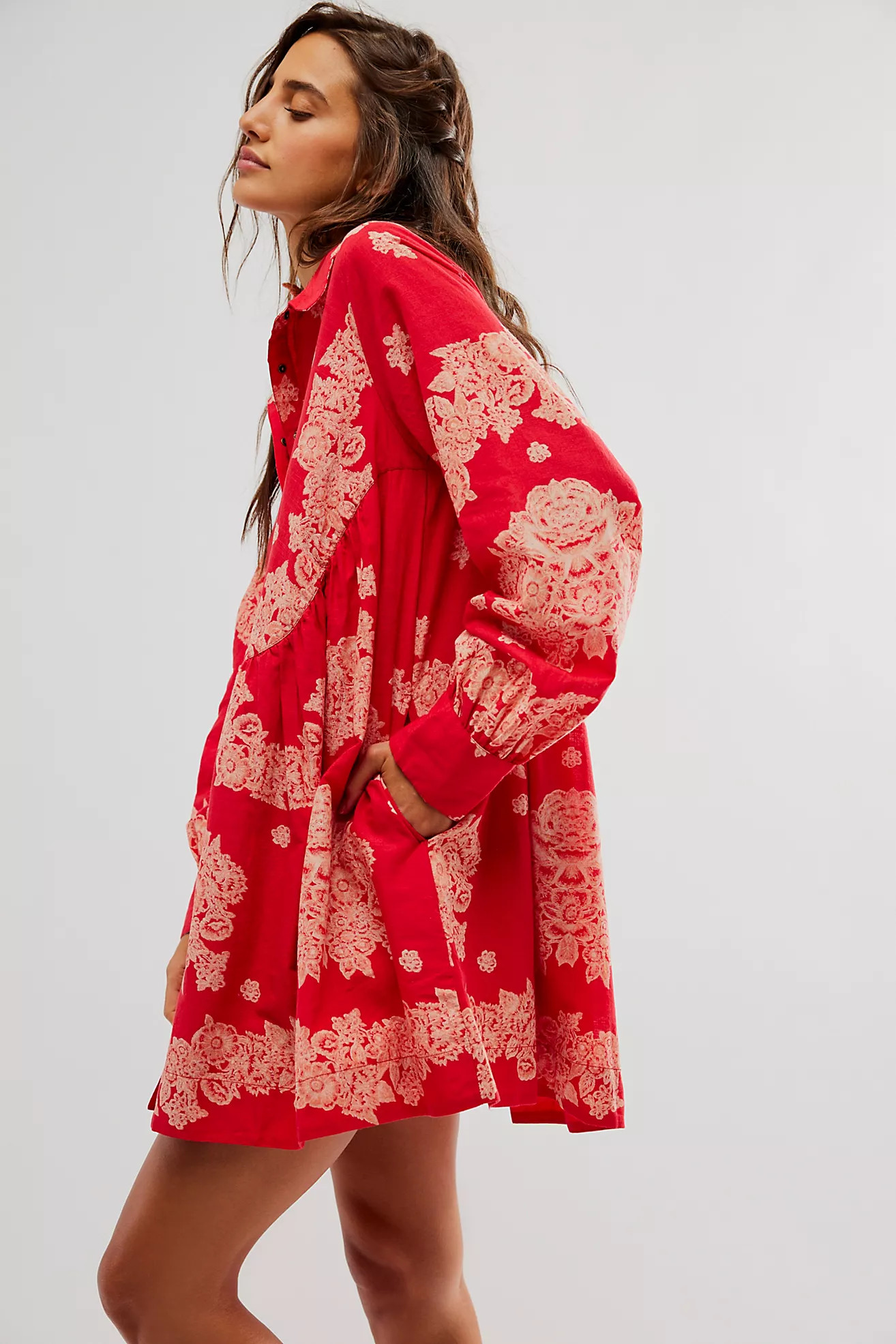 Smell The Roses Mini Dress | Free People (Global - UK&FR Excluded)