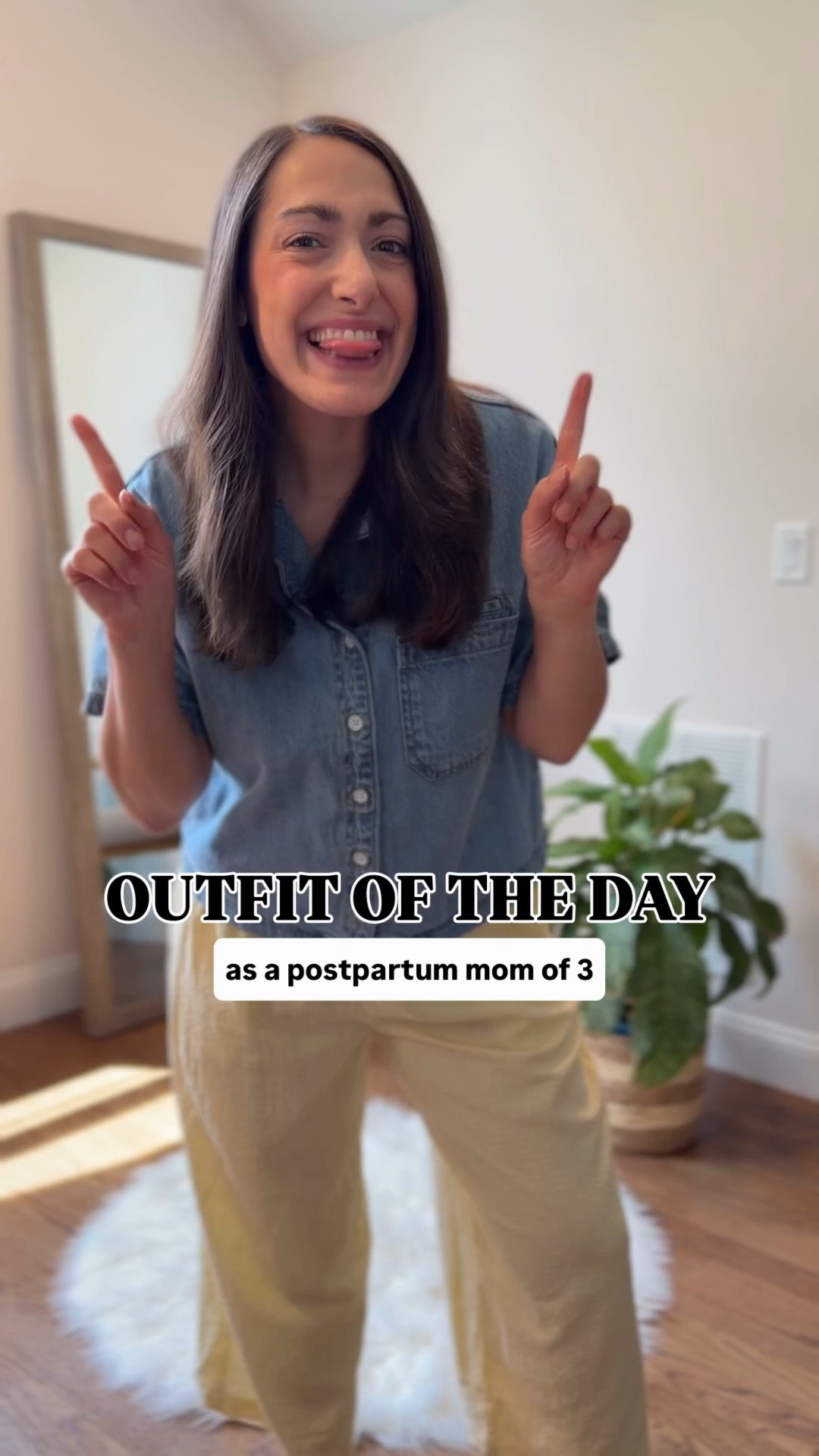I love sharing my outfits of the day and have mostly been sharing them in my stories. Thinking about giving them a permanent spot on my feed! Thoughts?!! Loved today’s look 💛💙🩵

Comment SHOP for links!

#ootd #outfitoftheday #whatiwore #postpartum #postpartumstyle

#LTKootd #LTKgrwm #LTKmomlife