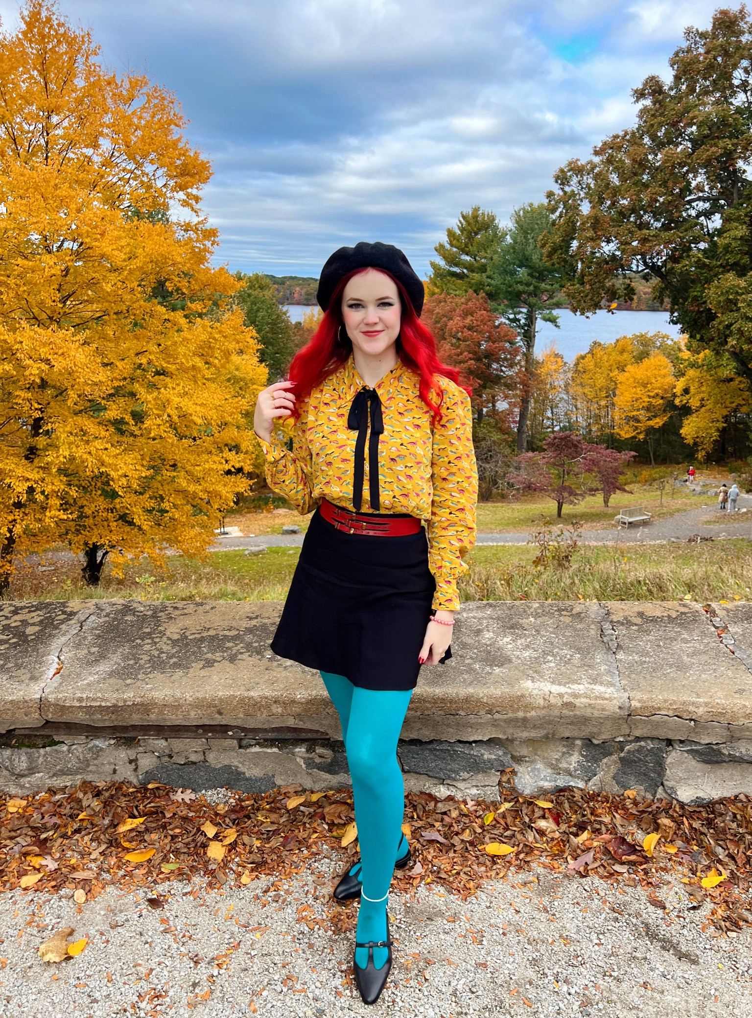 Autumnal 40s meets mod look!

#LTKbeauty #LTKSeasonal #LTKshoecrush