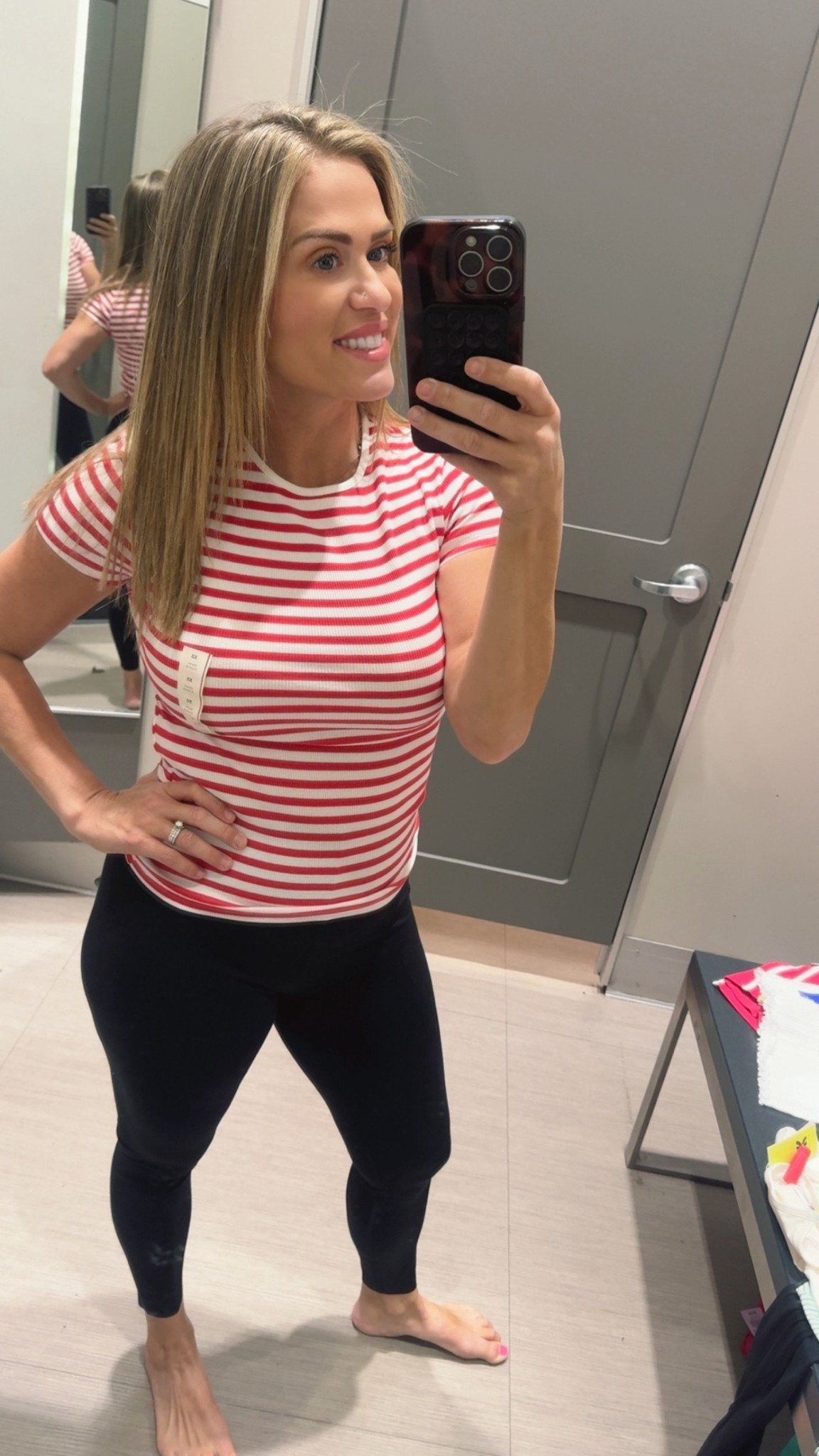 Here for stripes ❤️🫶🏼🙌🏻

#LTKPetite #LTKootd #LTKmomlife