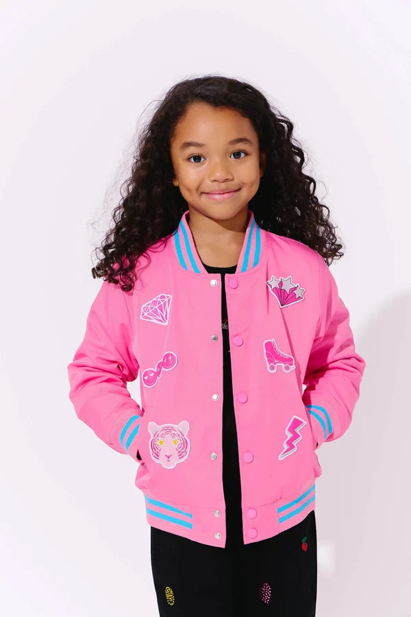 Crystal Butterfly Patch Jacket | Lola + The Boys