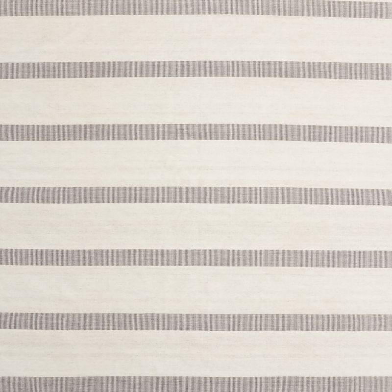 Newport Pet-Friendly Performance Wool-Blend Handwoven Iron Grey Area Rug 8'x10' + Reviews | Crate... | Crate & Barrel