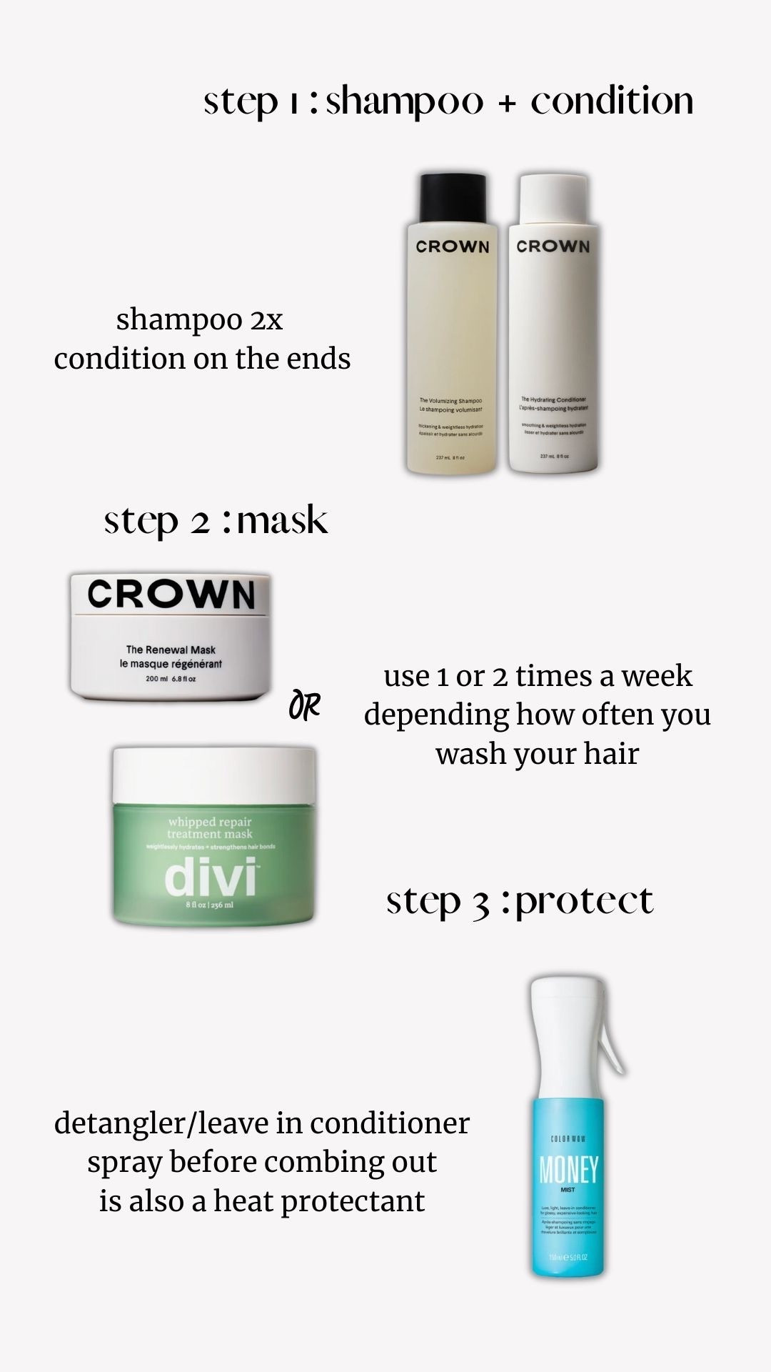 hair care routine for hair that needs moisture! 

#LTKFindsUnder50 #LTKFindsUnder100 #LTKStyleTip