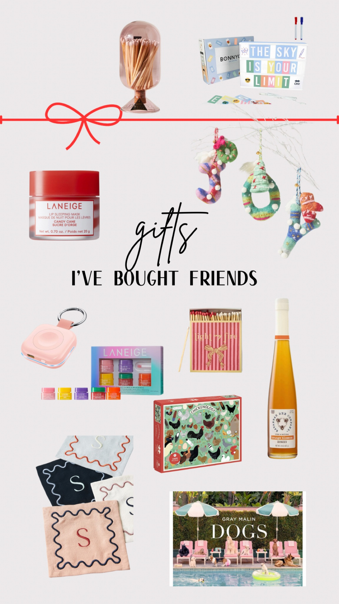 Gifts I’ve bought so far for friends and family 

#LTKHoliday #LTKGiftGuide #LTKOver40